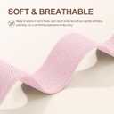 6 x Wepro Stretchy Solo Loop, Compatible with Apple Watch Band 38mm 40mm 41mm 42mm 44mm 45mm 46mm 49mm for Women Men, Soft Nylon Elastic Breathable Strap for iWatch Series SE 10 9 8 7 6 5 4 3 2 1 Ultra (Light Pink)