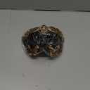 JOYFISCO Masquerade Mask for Men Vintage Roman Greek Venetian Mask for Halloween Mardi Gras Prom Ball Cosplay Party Costume (Antique Brass)