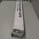 Momcozy Retractable Baby Gate, 33" Tall, Extends up to 55" Wide, Child Safety Baby Gates for Stairs, Doorways, Hallways, Indoor, Outdoor (Cream)