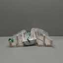 MyGift Cupcake Stand, Perfume Organizer, 3pcs Tiered Display Risers, Cologne Organizer for Men, Wooden Spice Rack, Display Shelf for Figure, Perfume, Make up, Collections (Whitewashed)