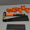 49 Pack Laminate,Vinyl Flooring Installation Kit,Flooring Tools,Tapping Block for Vinyl Plank Flooring,Pull Bar,Floor Spacers, Rubber Mallet