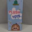 Hopearl LED Musical Stuffed Shark Lighting Up Singing Plush Toy Adjustable Volume Lullaby Animated Soothe Birthday Festival for Kids Toddler Girls, Blue, 16'', Shark_LED & Music