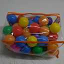 Vanland Ball Pit Balls for Baby and Toddler Phthalate Free BPA Free Crush Proof Plastic - Multicolored Pit Balls in Reusable Play Toys for Kids with Storage Bag (Bright colors)
