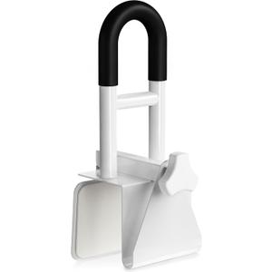 Bathtub Safety Rail, Bathtub Handle Grab Bar with Non-Slip Grip for Seniors, Elderly, Fits 3.1 to 6.7 Inch Tub Walls, Supports 300 lbs