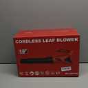 Cordless Leaf Blower Up to 500CFM Compatible with Milwaukee M18 Battery (Bare Tool), Electric Leaf Blower Cordless with 5 Speed Modes, Battery Powered Leaf Blowers for Lawn Care, Yard