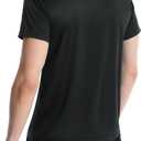 5 Pack Polo Shirts for Men Dry Fit Short Sleeve Golf T-Shirt Moisture Wicking Collared Casual Work Tops (XXXL)