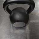Powder Coated Solid Cast Iron Kettlebell Weights 50 lbs