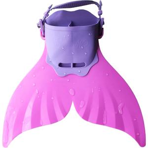 GALLDEALS Mermaid Monofin, Swim Fin for Kids, Girls, Boys, Mermaid Fin for Training Swimming