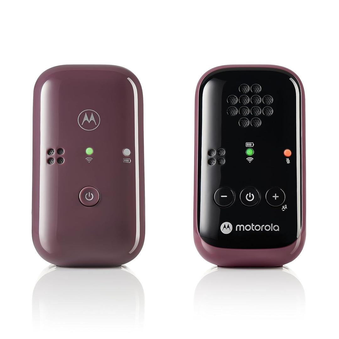 Motorola Nursery PIP12 Audio-Only Travel Baby Monitor, Portable with Rechargeable Batteries, 1500ft Range, Includes Water-Resistant Travel Case