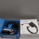 BlueParrott B450-XT Mono Bluetooth Wireless Headphones 96% Noise Canceling Over Head Trucker Headset with Mic, All Day Comfort Padded Headband, Extended Wireless Range, 24 hrs. Talk Time, Black