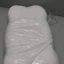 Cloud Pillow,Ergonomic Memory Foam Pillow, Stable Support for Cervical Neck, Cooling Breathable Pillowcase, Cervical Neck Pain Relief for Side, Back & Stomach Sleepers - Queen Size White, Medium