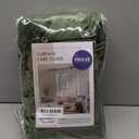 MIULEE Velvet Curtains 90 inches 2 Panels - Luxury Room Darkening Curtains for Bedroom Living Room Thermal Insulated Super Soft Window Drapes Rod Pocket & Back Tab, Olive Green, W 52 x L 90 inch