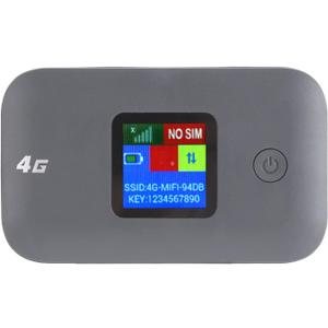 Mobile Hotspots, Portable Travel Routers Support 10 Users at The Same Time, 3000mAh Large Battery, Pocket 4G Device for Secure Internet at Home Or Everywhere You