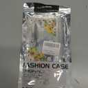 for Samsung Galaxy Z Fold 7 Case 5G Marble Slim Anti-Drop Shockproof Protective Soft Shockproof Clear Phone Protective Covers 8.2 Inch for Women Men (Flowers Sea)