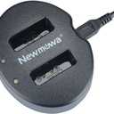 NB 13L Newmowa Dual USB Charger for Canon NB-13L and PowerShot G5X, G7X, G7 X Mark II, G9X, G9 X Mark II, G1 X Mark III, SX620 HS, SX720 HS, SX730 HS