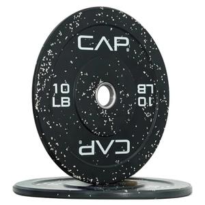 CAP Barbell 10 lb. Rubber Olympic Bumper Plate | Multiple Options/Colors