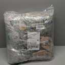 Area Rugs 5'x7' Washable Non-Slip, Floral Vintage Distress Print Pattern Medallion Carpet for Living Room Bedroom Dining Room, Brick Red Rust Neutral Brown Burnt Orange Green