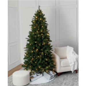 7ft. Pre-Lit Hudson Pine Artificial Christmas Tree - LumaDazzle™ Color Changing Twinkle LED Lights