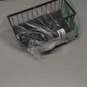 Cisily Kitchen Sink Caddy Organzier with High Brush Holder, Sponge Holder for Sink, 304 Rustproof Stainless, Kitchen Countertop Soap Dispenser Organizer (9.25, Black)