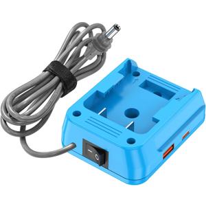 Starlink Mini Battery Adapter Compatible with DeWalt 18V-20V Lithium Batteries, 5FT 18AWG Starlink Accessories, Portable Power Solution for Starlink Mini