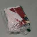 Artoid Mode Red Xmas Tree Merry Christmas Kitchen Towels Dish Towels, 18x26 Inch Farmhouse Star Snowflakes Decoration Cleaning Set of 2