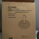 UBP18181-BR 18-Inch Cast Stone Umbrella Base, Made from Rust Free Composite Materials, Bronze Powder Coated Finish
