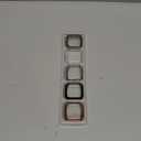 Simpeak 5Pack Soft Screen Protector Bumper Case Compatible with Fitbit Versa Smartwatch, Full Protection, Rose Pink/Clear/Silver/Black/Rose Gold