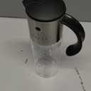 Olive Oil Dispenser Bottle, 12 Oz Glass Oil Dispenser for Kitchen with Drip-Free Stainless Steel Spout, Leak-Proof, with Measurement Markings for Cooking, Vinegar, & Soy Sauce - Dishwasher Safe