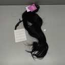 IDN BEAUTY Seamless Clip In Hair Extensions Human Hair Jet Black Real Remy Virgin Human Hair Seamless Clip Ins For Black Women PU Weft Invisible Edge Thick Soft Hair ST 110g 24 Inches