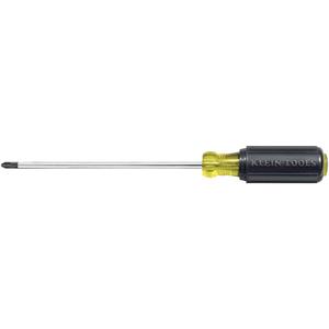 Klein Tools 603-6 #3 Phillips Screwdriver, Made in USA, with 6-Inch Round Shank and Cushion Grip Handle