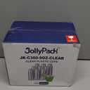 JollyPack 300 Pack Clear Plastic Cups 9 OZ Disposable Heavy-duty Drinking Cups for Christmas, Wedding, Home and Events