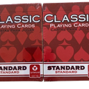 2 Packs Cartamundi Classic Playing Cards - 52 cards per deck, New & Sealed