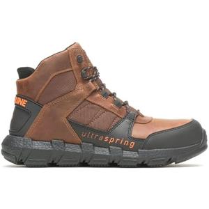 WOLVERINE Men's Rev Ultraspring DuraShocks CarbonMax Vent Mid Industrial Boot, Size 13