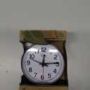 Equity 14075 Black Analog Wind-Up Alarm Clock