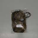 CJL HAIR 2PCs Small Cute Messy Bun Hair Piece for Thin Hair Women Mini Synthetic Curly Bun Scrunchies Updo Hairpieces Brunette/Ash Blonde