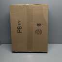 65L Slim Laundry Hamper, Narrow Laundry Basket with Lid,Foldable Clothes Hamper with Bamboo Handles,Hamper Basket with Removable Inner Bag for Laundry Room Bedroom College Dorm,17.17 Gals Beige