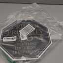 No Trespassing Signs Private Property, No Soliciting Sign for House, 10 x 10 Inches No Loitering Aluminum Metal Signs with 28 Inches Long Stakes for Outdoor Yard (Black/Gold, 10 x 10 inches)