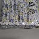 Amazon Basics Lightweight Super Soft Easy Care Microfiber 4 Piece Bed Sheet Set With 14-inch Deep Pockets, Queen, Blue Floral,Printed