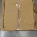 Mid-Century Modern Ceiling Light: Mid Century Flush Mount Ceiling Light for Bedroom - Vintage Glass Three-Layer Ceiling Light (Orange)