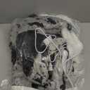 blunique Cow Print Heated Throw Blanket Electric Blanket-Heating Blanket Throw with 10 Heat Levels & 10 Hours Auto-Off, Cozy Soft Fleece Sherpa, Washable, 50 x 60 Inches Cow Print Grey (02 - Black Ombre-grey)