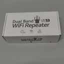 WiFi Extender, WiFi Extender Signal Booster Dual-Band(5.8G&2.4G) Wireless Repeater Coverage to 12880 sq. ft & 105 Devices, 1-Tap Setup, Supports Ethernet Port, Faster Speed