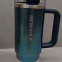 STANLEY Quencher ProTour Flip Straw Tumbler with Leakproof Lid | Built-In Straw & Handle | Cupholder Compatible for Travel | Insulated Stainless Steel Cup | BPA-Free (40 Ounces, Ponderosa Shimmer)