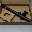 WALI Single Monitor Stand up to 32 Inch Screens, Freestanding Single Monitors Arm Desk Mount, Universal VESA Monitor Mount 75x75/100x100mm, Adjustable Height and Angle (MF001), Black