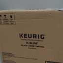 Keurig K-Slim Single Serve K-Cup Pod Coffee Maker, Multistream Technology, 3 Brew Sizes, Slim and Sleek Design, 46oz Removable Reservoir, Black