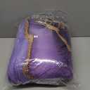 Marble Comforter Set King Size Purple Marble Texture Comforter Gold Fluid Marbling Abstract Modern Soft Lightweight Bedding Set for All Seasons (1 Comforter, 2 Pillowcases)