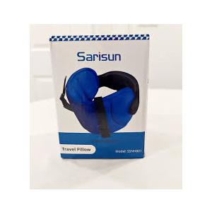 SARISUN Airplane Travel Pillow, Airplane Breathable Pillow, Airplane Head Strap with Eye Mask for Sleeping, Travel Pillow for Long Flight