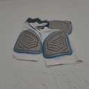 CHAMPRO Bull Rush 5-Pad Integrated Girdle (Medium, White, Optic Blue Trim)