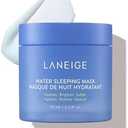 LANEIGE Water Sleeping Mask: Hydrating Korean Overnight Mask with Squalane & Probiotic-Derived Complex, for Bright, Glowing Skin & Barrier Support