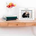 Nephew Gifts Picture Frame 4x6, To My Nephew Gifts from Aunt Wooden Picture Frame, NephewsGifts from Uncle Aunt Auntie, You Stole My Heart Decorative Photo Frames for Table Desk Decor