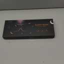 MZOO Luxury Sleep Eye Mask for Side Sleeper Men Women, Zero Eye Pressure 3D Sleeping Mask, Light Blocking Patented Design Night Blindfold, Soft Eye Shade Cover for Travel, Black